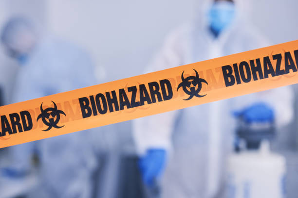 Professional Crime Scene Cleanup technician working in Covington, IN